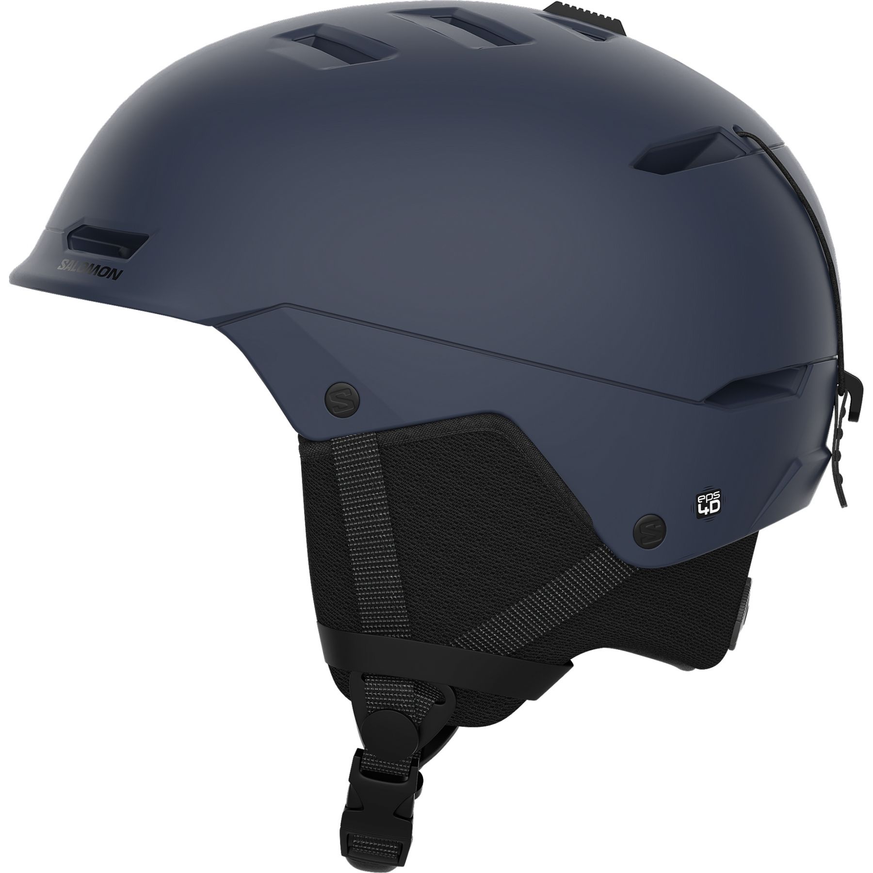 Salomon Husk, casque de ski, bleu foncé