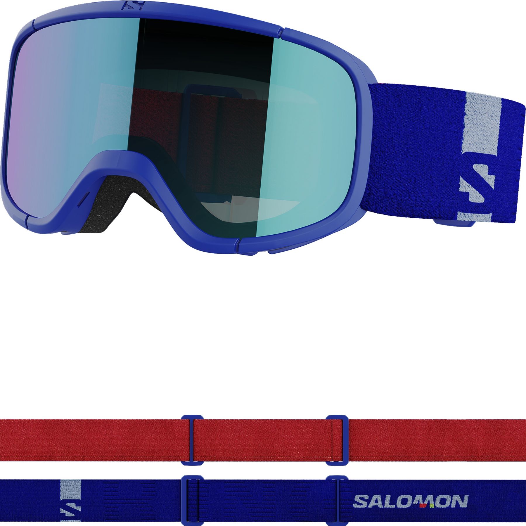 Salomon Lumi, masque de ski, junior, bleu