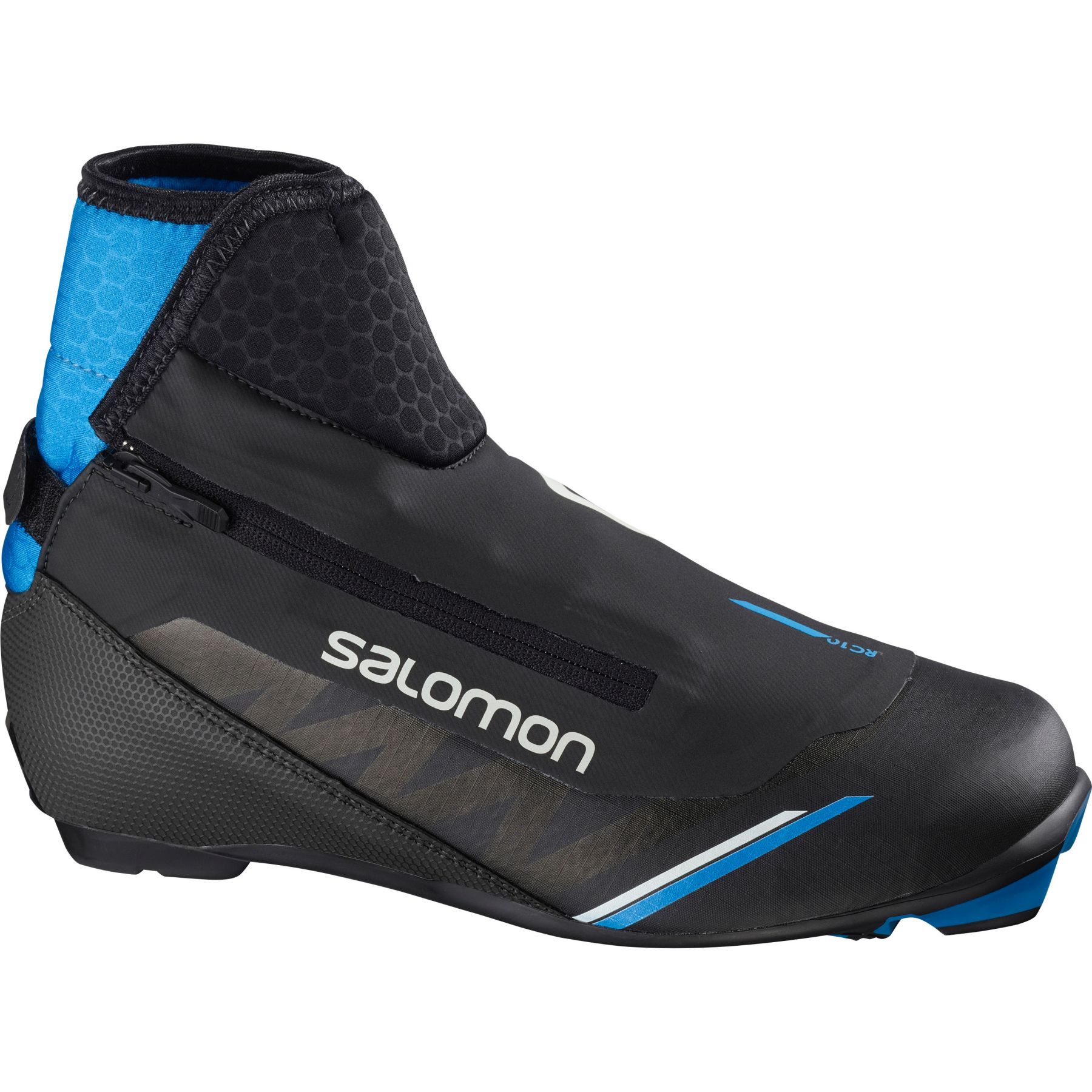 Salomon RC10 Nocturne Prolink, bottes de ski de fond, hommes, noir