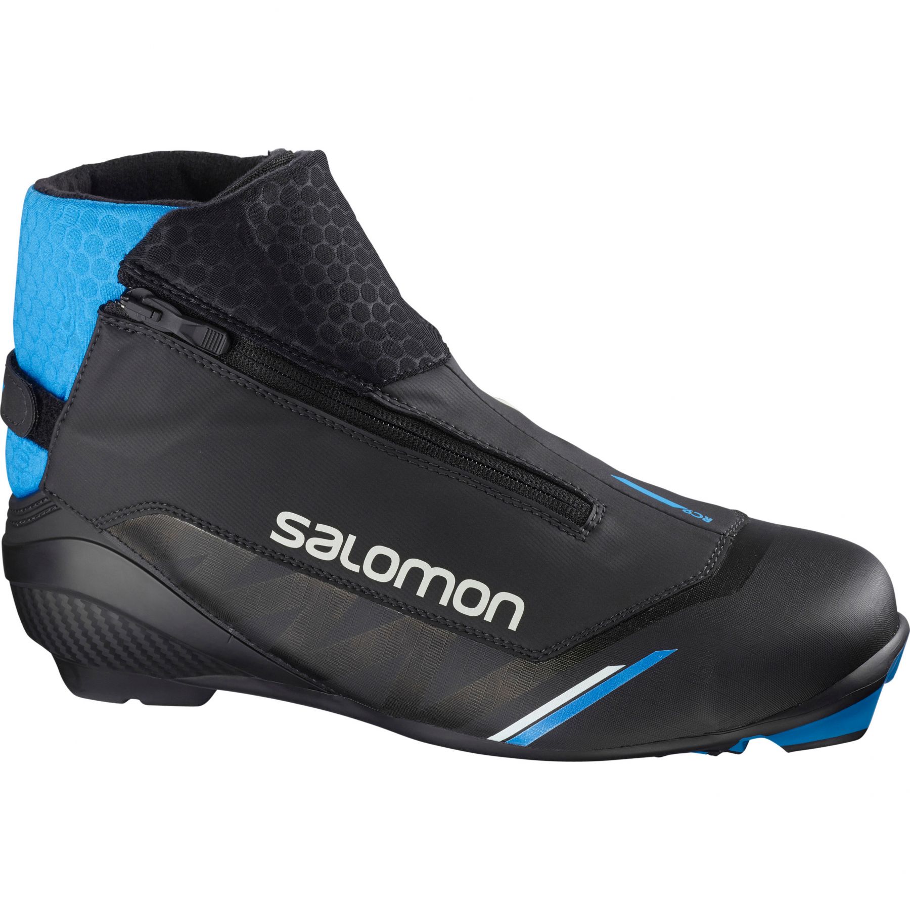 Salomon RC9 Nocturne Prolink, bottes de ski de fond, hommes, noir