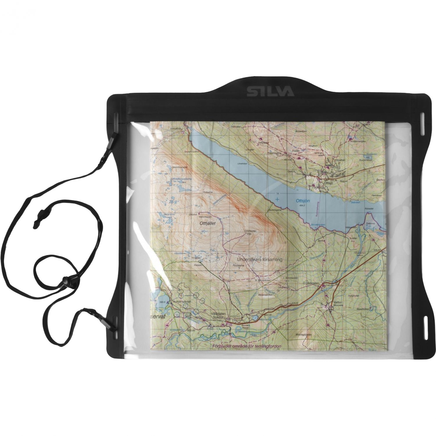 Silva Pochette Étanche A4, unisexe, noir