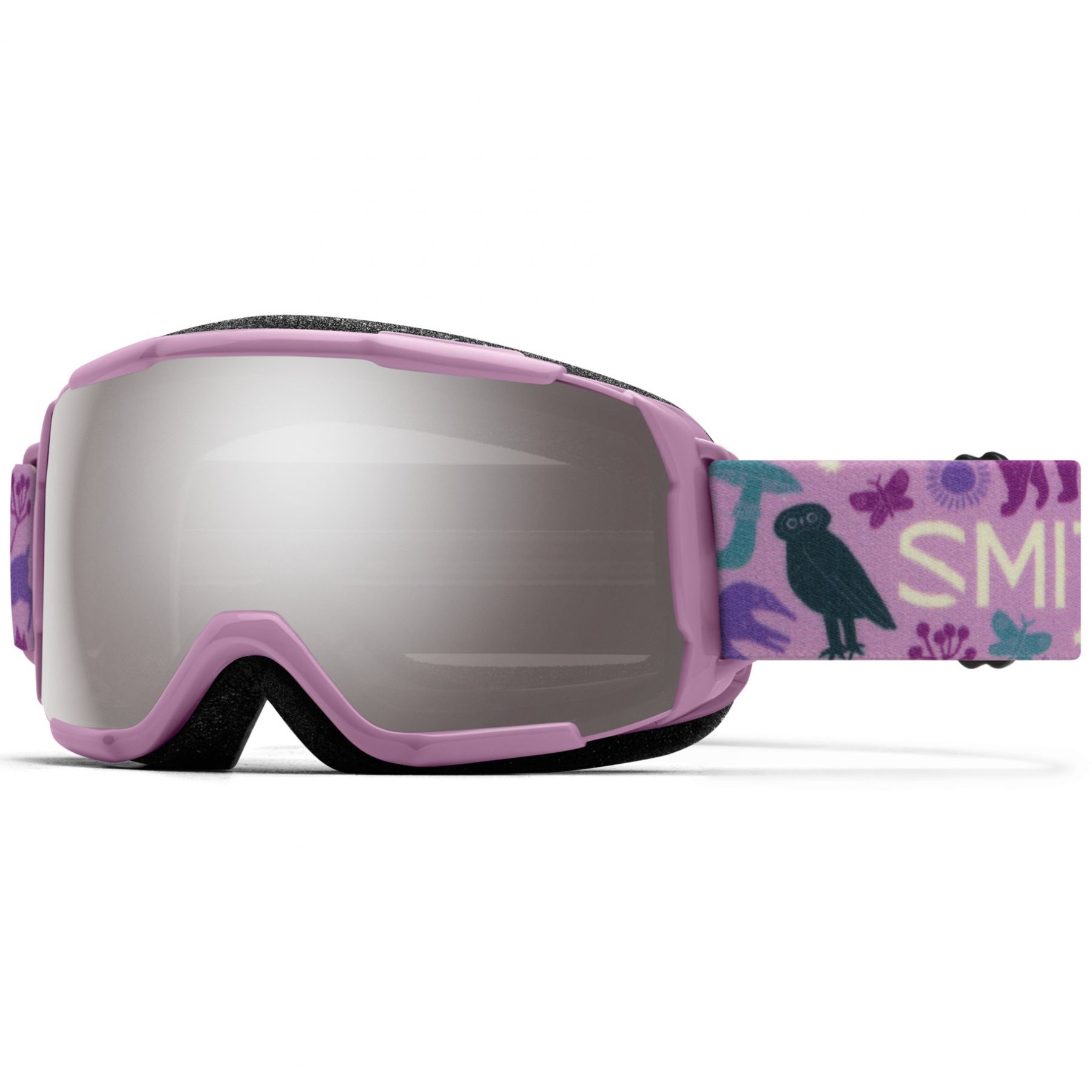 Smith Grom, masque de ski, junior, proper pink forest friends