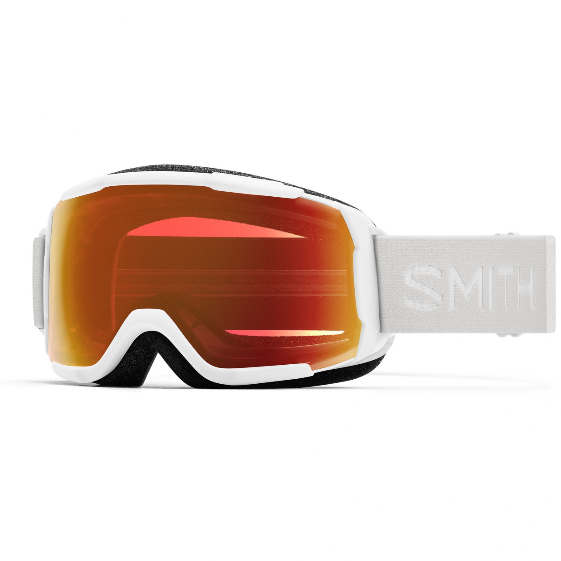 Smith Grom, masque de ski, junior, white vapor