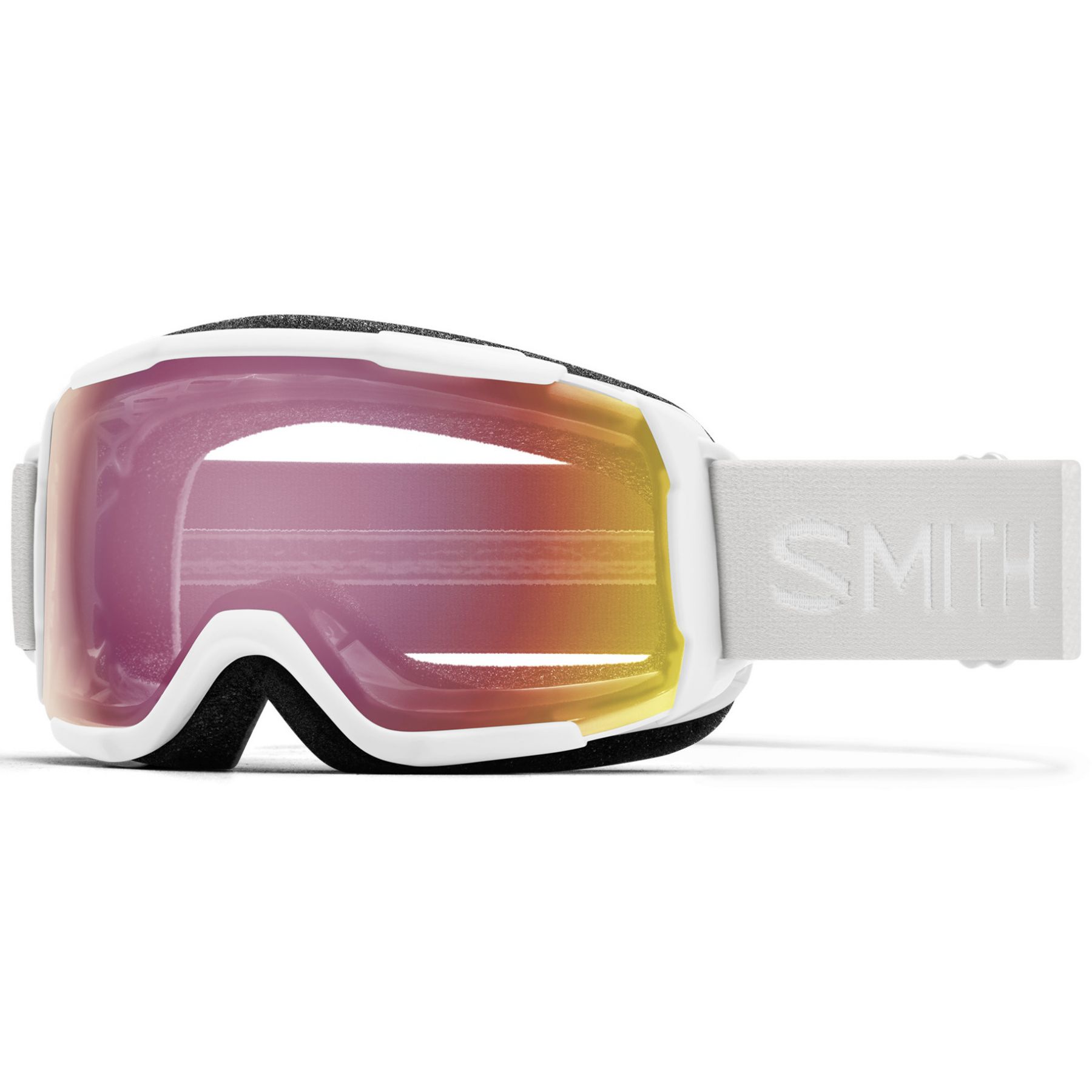 Smith Grom, masque de ski, junior, white vapor