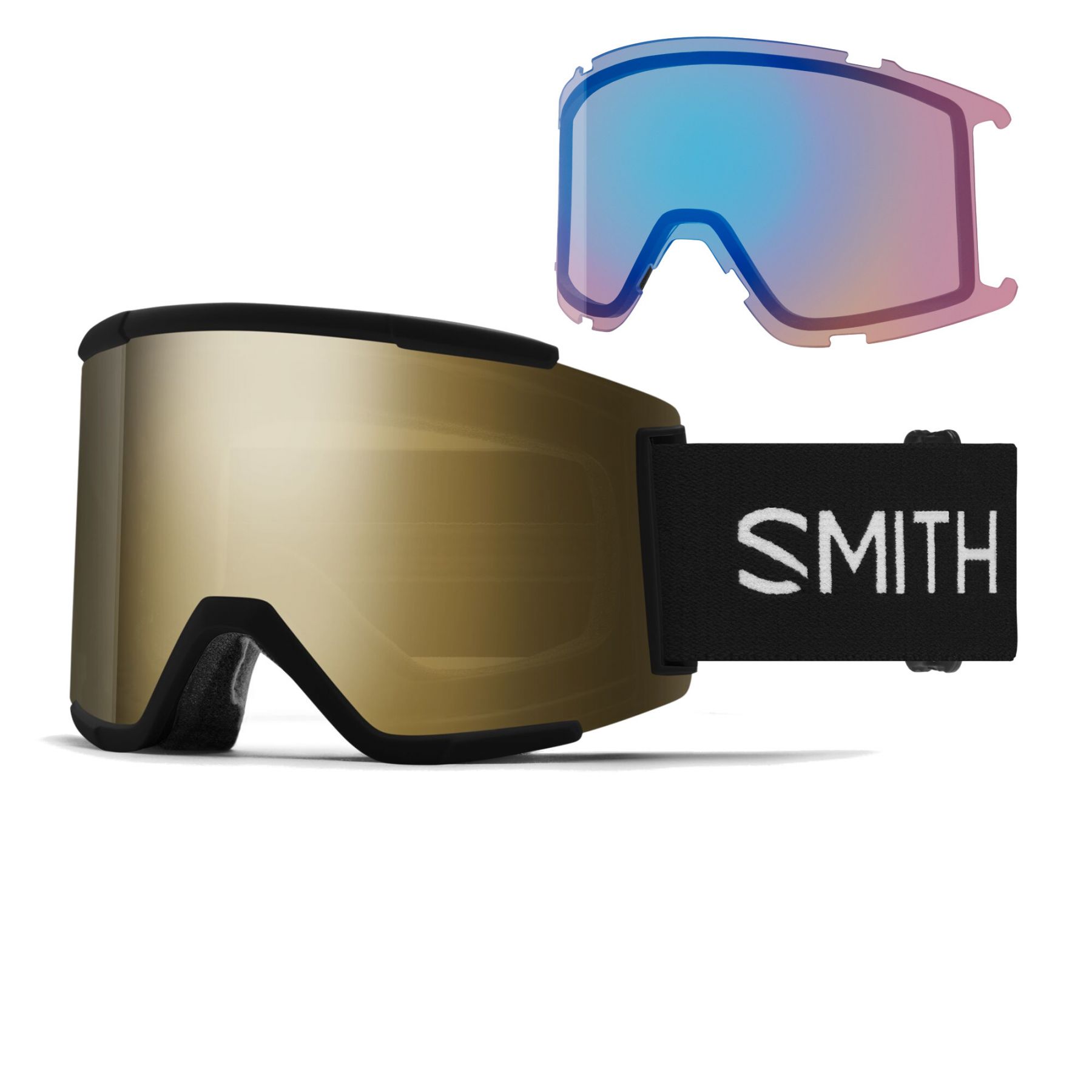 Smith Squad XL, masque de ski, black