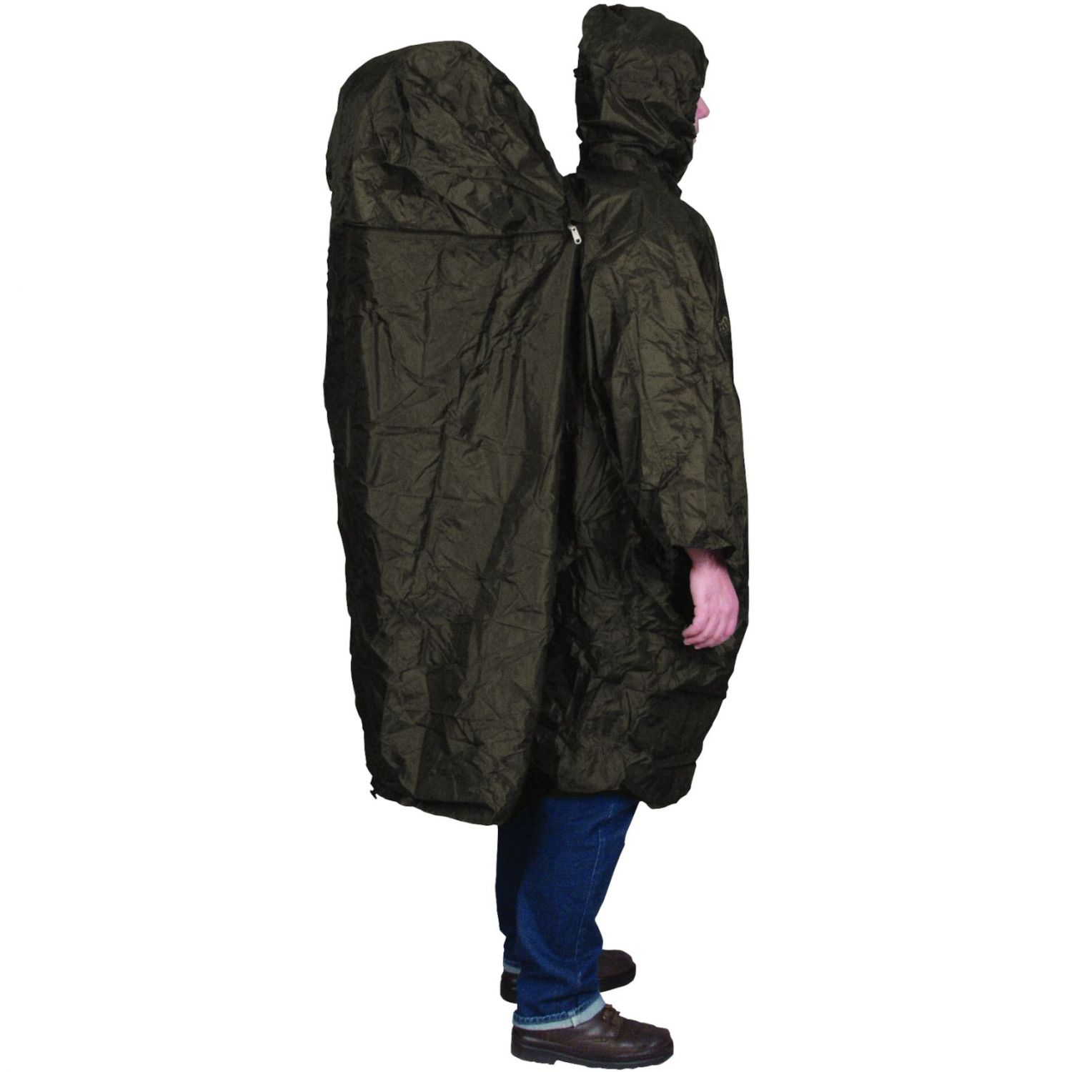 TravelSafe Housse de Pluie avec Extension pour Sac à Dos, L/XL, vert olive