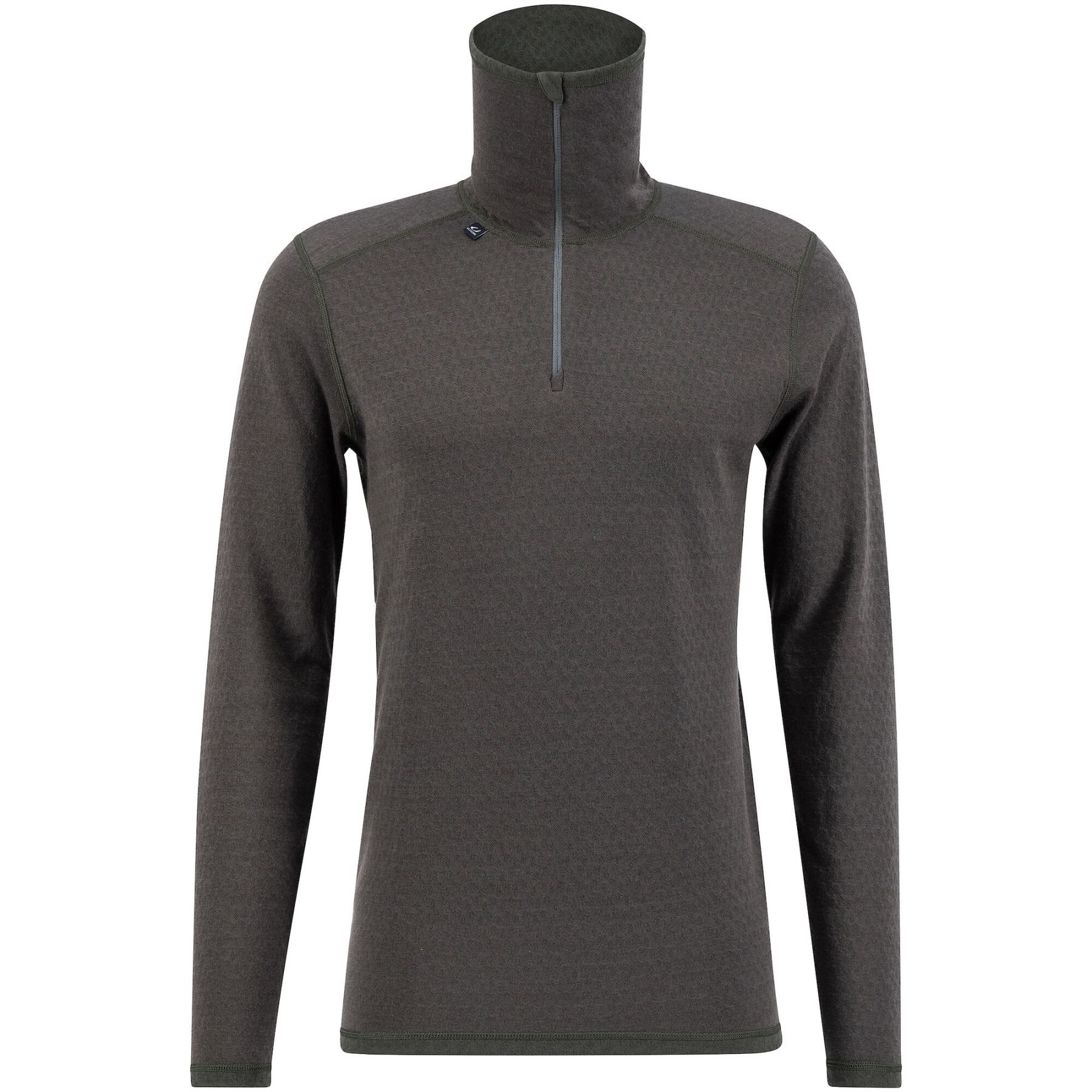 Ulvang Comfort 200 Turtle Neck, maillot de ski, hommes, gris foncé