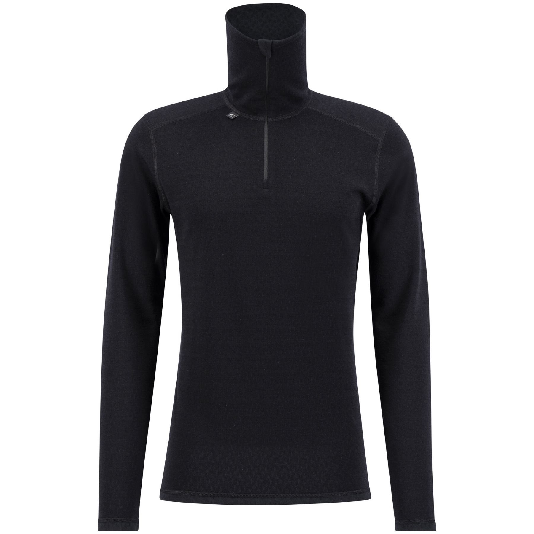 Ulvang Comfort 200 Turtle Neck, maillot de ski, hommes, noir