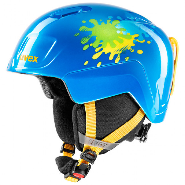 Uvex Heyya, casque de ski, junior, bleu