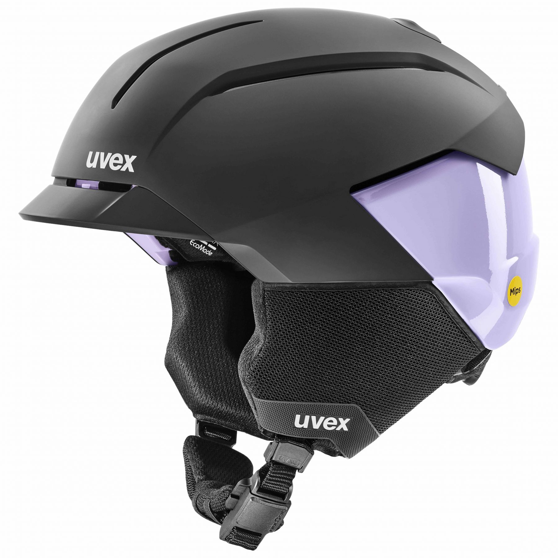 Uvex Levitate MIPS, casque de ski, noir/violet