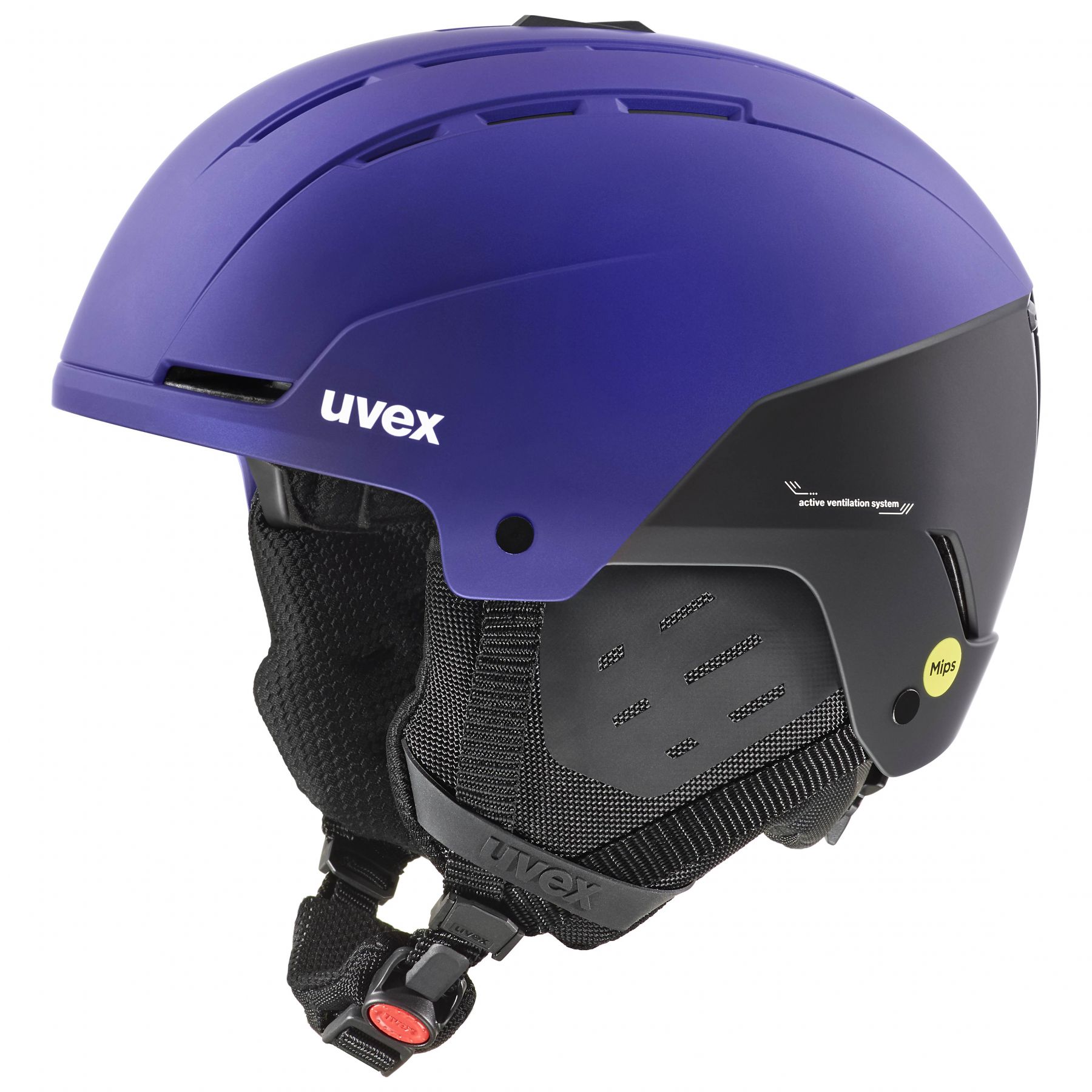 Uvex Stance MIPS, casque de ski, violet/noir